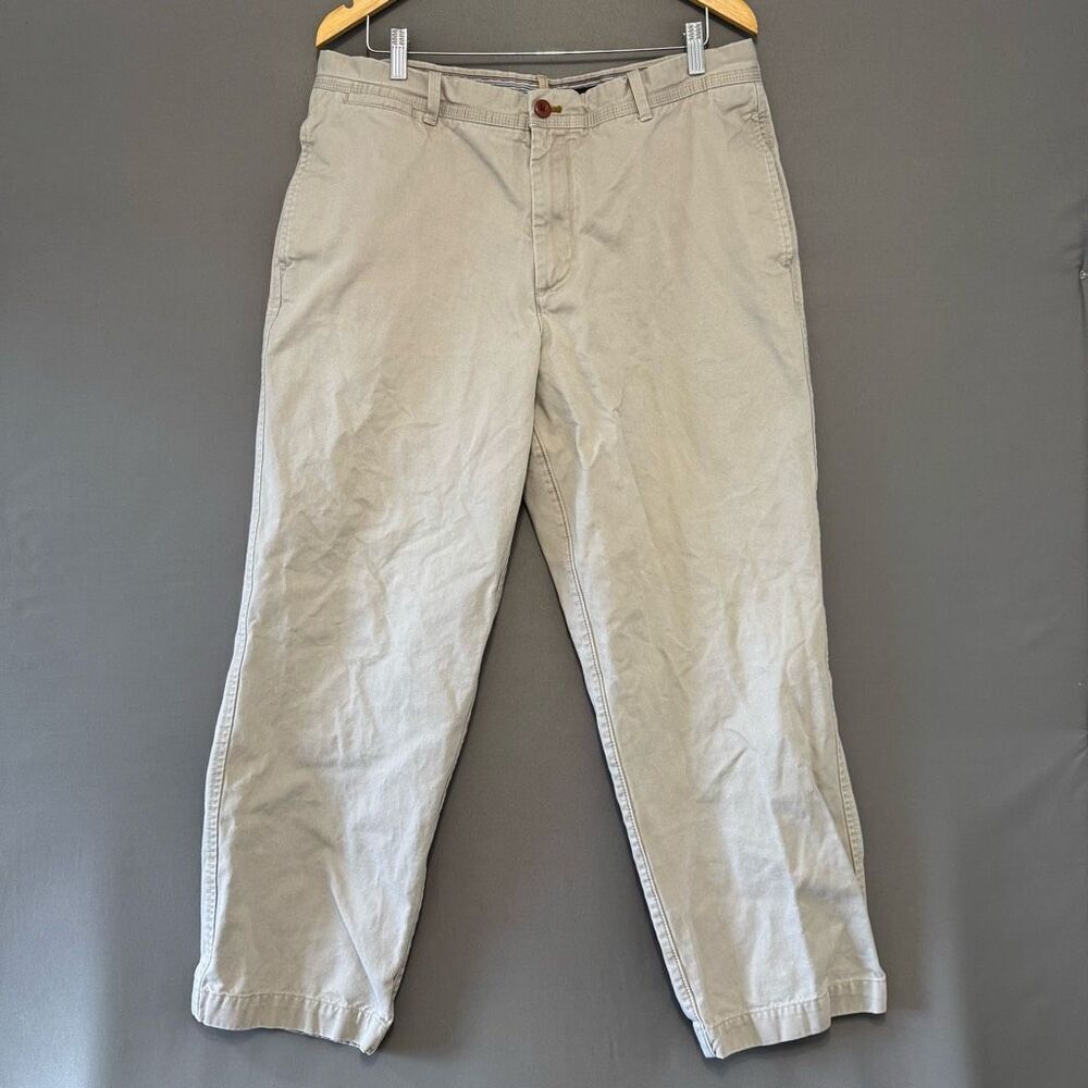 Timberland Men’s Pants Size 36x30 100% Cotton Flat Front Workwear